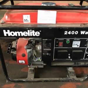 homelite petrol generator 2.4kw 50hz