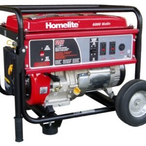 homelite petrol generator 6kw dc 50hz
