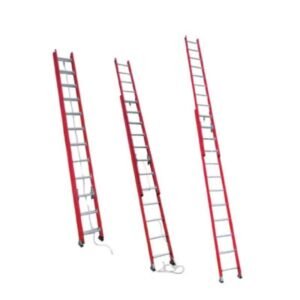 2 section roperated ladder 2x12step